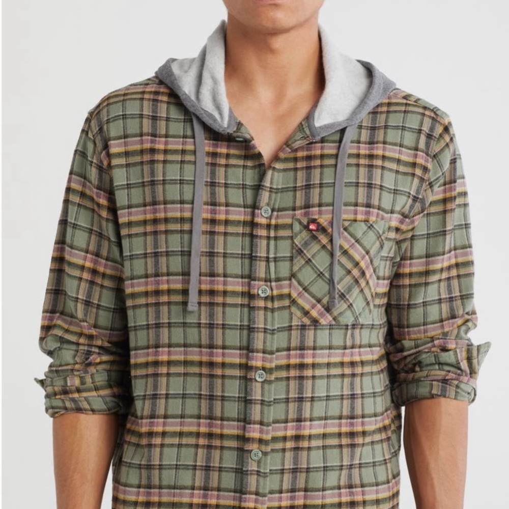 Quiksilver Multicolor Plaid Men's Shirt